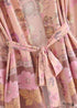 Kimono bohemio Violetta chic para mujer - Vestido rosa